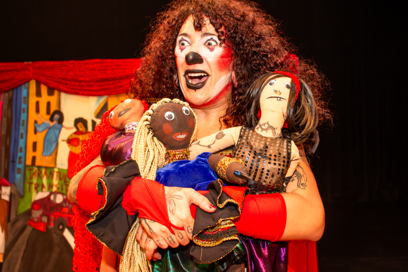 Danny Voir Espetáculo Tarântula Transita em São Paulo